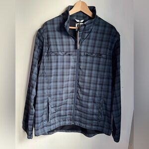 TILLEY Men's Blue Checkered Jacket